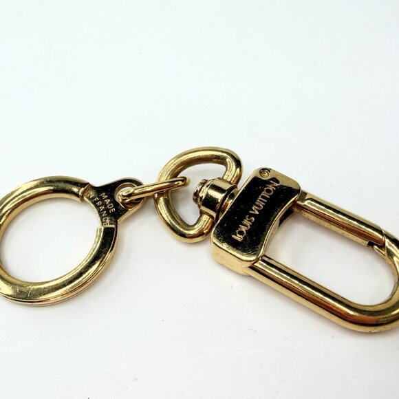 Vintage Louis Vuitton Ancre Key Ring Holder Brass Made France GS765